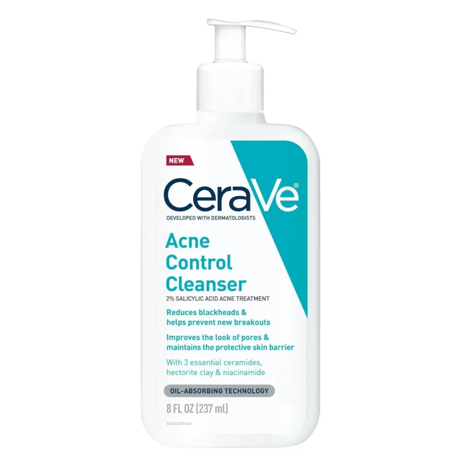 CERAVE Acne Control Cleanser with Salicylic Acid — imagen 1